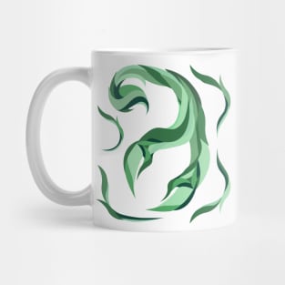 Scorpio Zodiac Sign - Green Mug